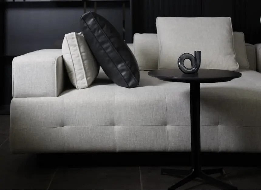sofas and side tables 